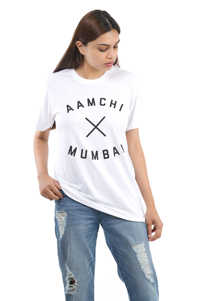 AAMCHI X MUMBAI T-Shirt in White