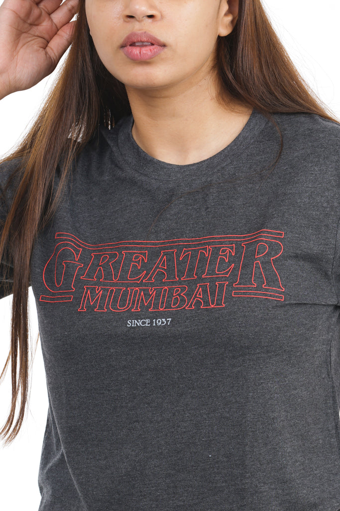 Greater Mumbai T-Shirt in Charcoal