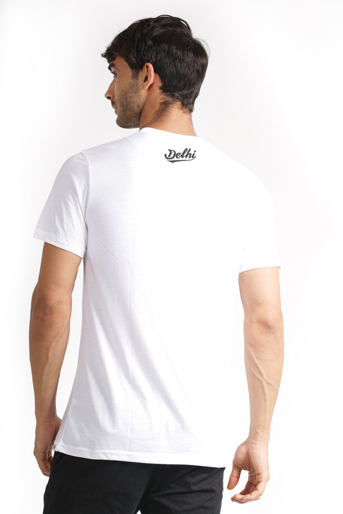 Delhi Script Logo T-Shirt in White