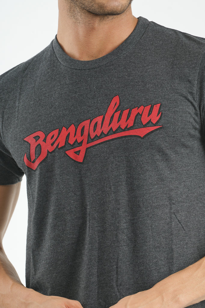 Bengaluru Logo T-Shirt in Charcoal