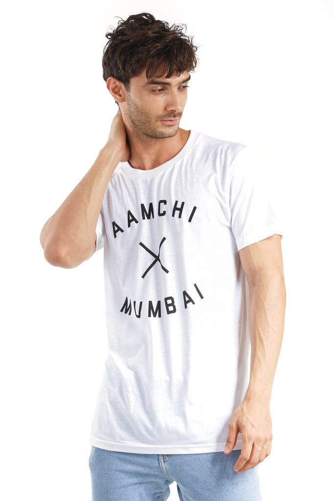 AAMCHI X MUMBAI T-Shirt in White