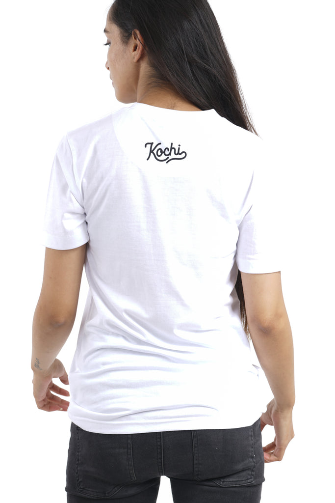 Kochi Script T-Shirt in White