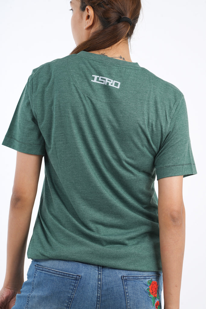 ISRO X4 T-Shirt in Bottle Green