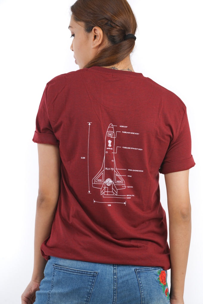 RLV TD T-Shirt in Wine