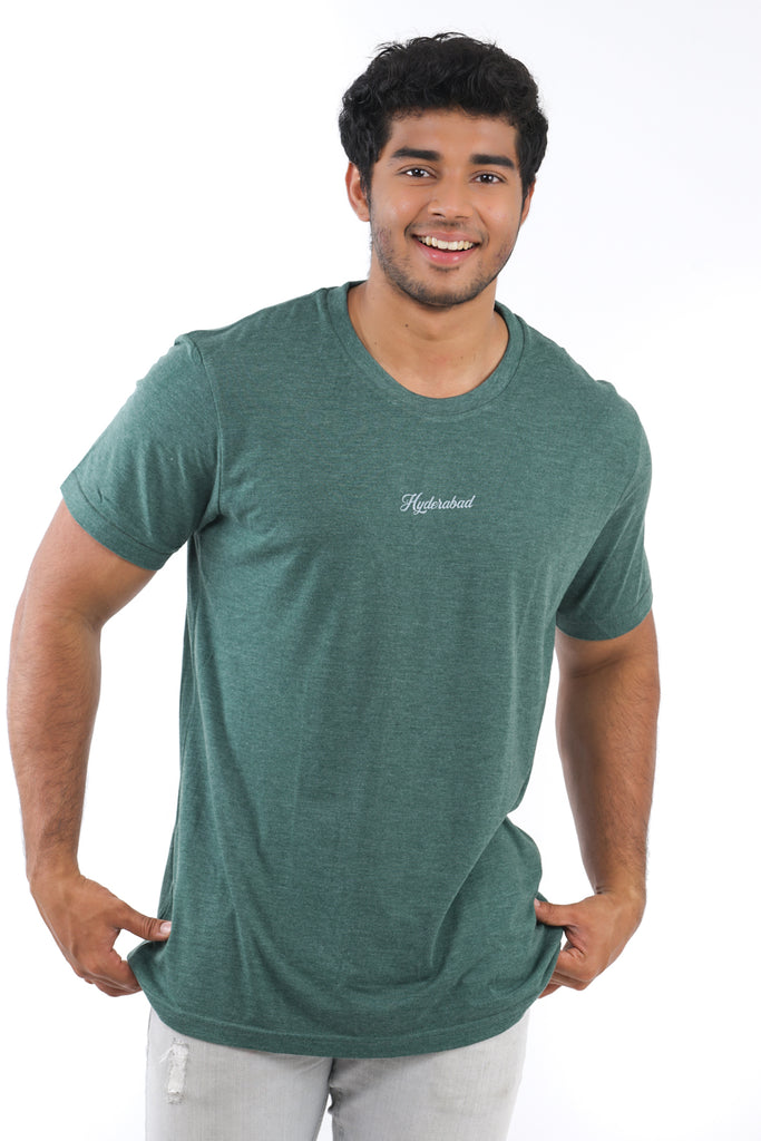 Hydrabadi AF T-Shirt in Bottle Green